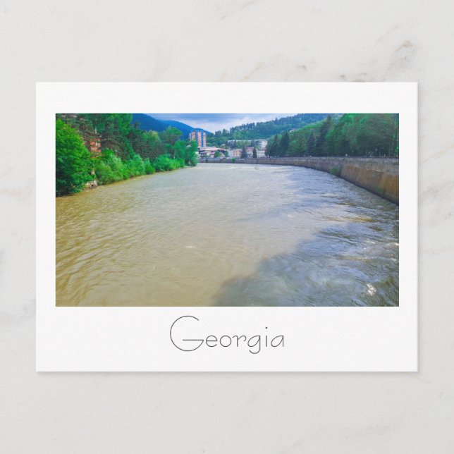 Carte Postale Borjomi Hot Springs Resort Georgia Caucuses (Devant)