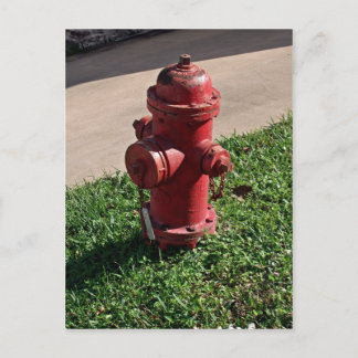 Carte Postale Borne d'incendie