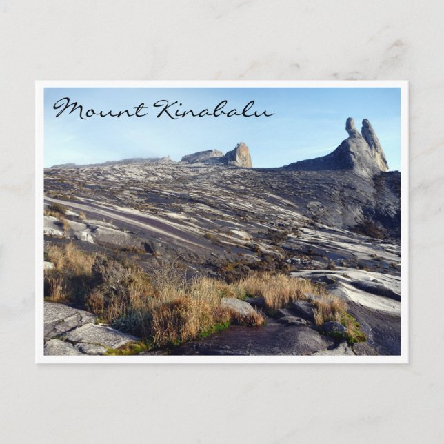 Carte Postale borneo mont kinabalu (Devant)