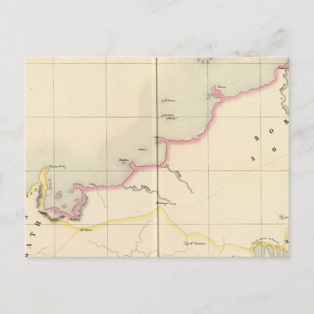Carte Postale Bornéo Océanie no 13 (Devant)