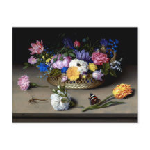 Bosschaert Fleur morte vie Insecte l'art néerlanda