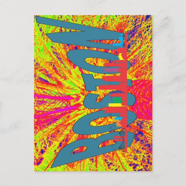 Carte Postale Boston (Devant)