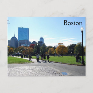 Carte Postale Boston