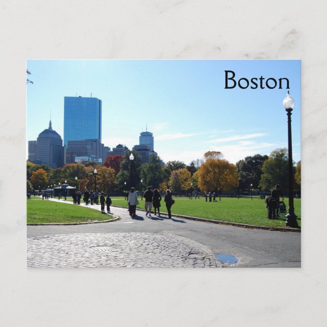 Carte Postale Boston (Devant)