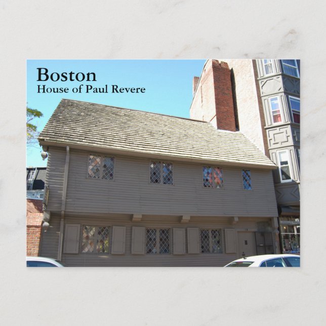 Carte Postale Boston (Devant)