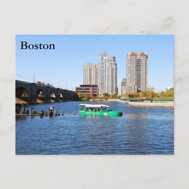 Carte postale Boston (Devant)