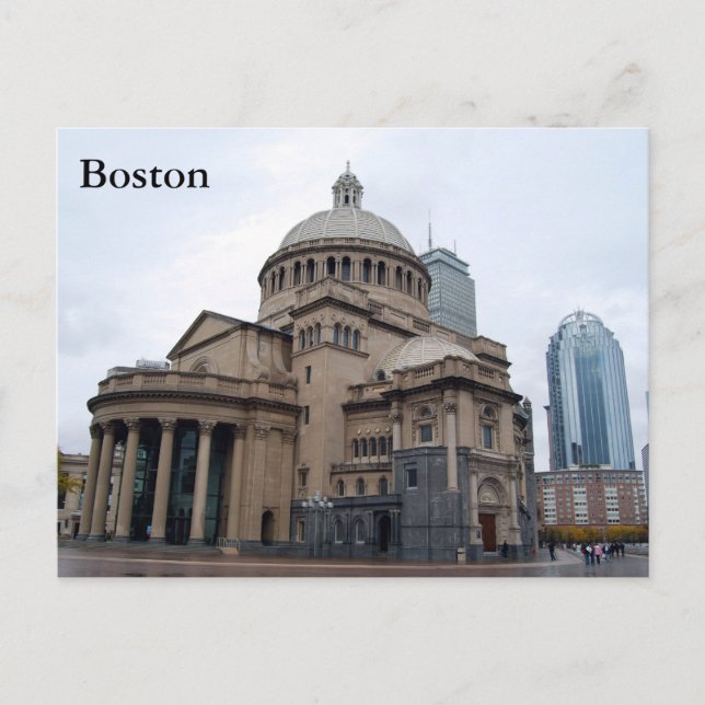 Carte Postale Boston (Devant)