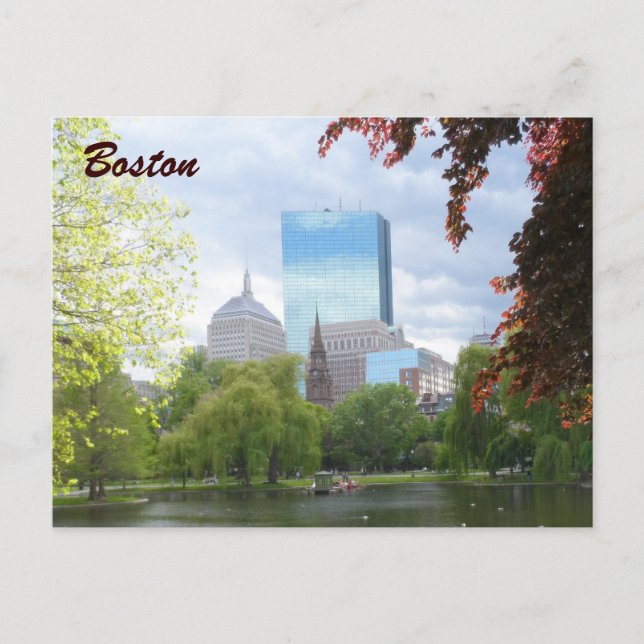 Carte Postale Boston (Devant)