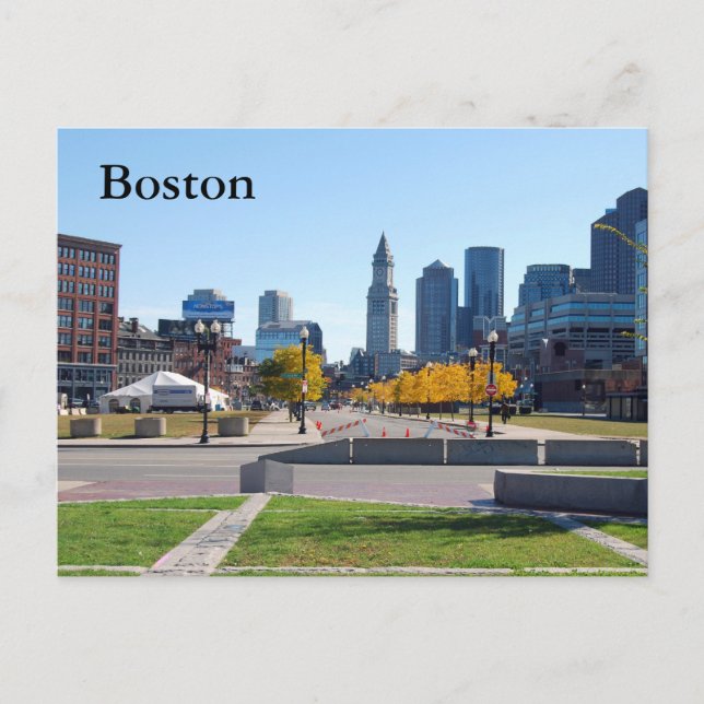 Carte Postale Boston (Devant)
