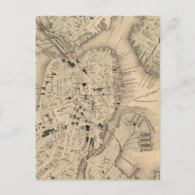 Carte Postale Boston 3 (Devant)