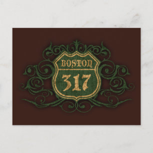 Carte Postale Boston 317