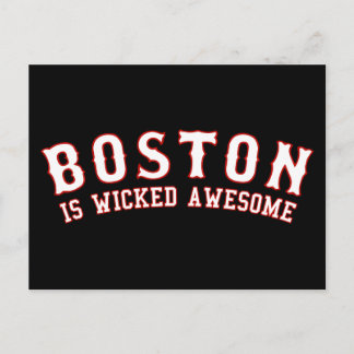Carte Postale Boston est génial