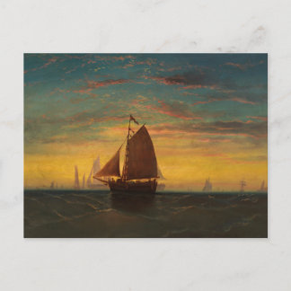 Carte Postale Boston Harbour par Charles Manger