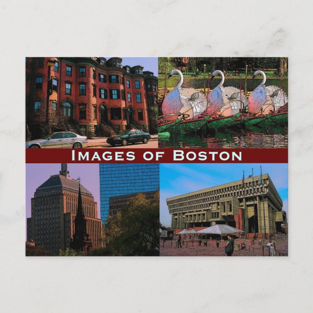 Carte postale Boston Images (Devant)