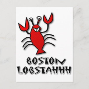 Carte Postale Boston Lobstahh