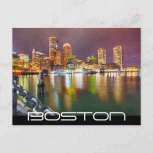 CARTE POSTALE BOSTON MA