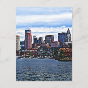 Carte Postale Boston MA - Port Intérieur