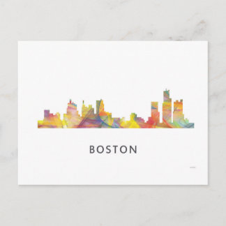 CARTE POSTALE BOSTON MASS. SKYLINE WB1-