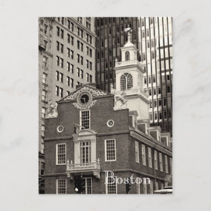 Carte postale Boston Massachusetts