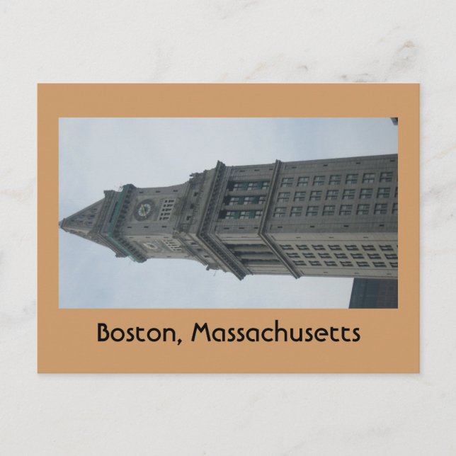 Carte postale Boston, Massachusetts (Devant)