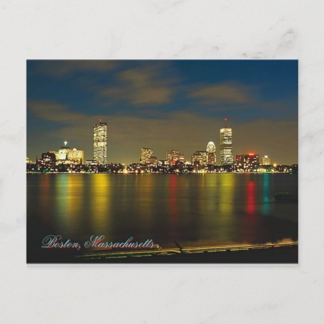 Carte postale Boston, Massachusetts (Devant)