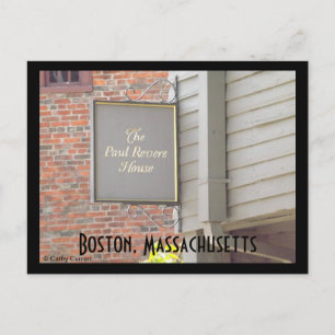 Carte Postale Boston, Massachusetts