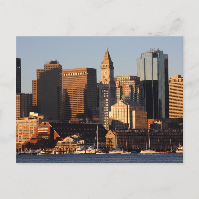 Carte Postale Boston, Massachusetts skyline 5 (Devant)