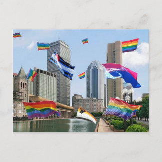 Carte Postale Boston Pride