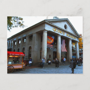 Carte postale Boston Quincy Market