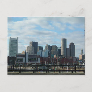 Carte postale Boston Skyline