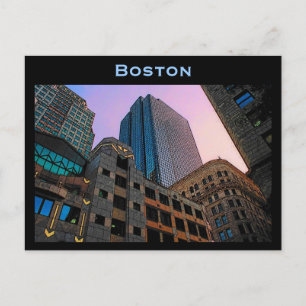 Carte postale Boston Skyline