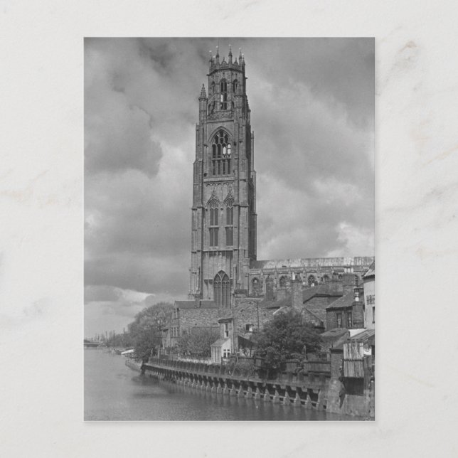 Carte Postale Boston Stump and River Welland, Lincolnshire (Devant)