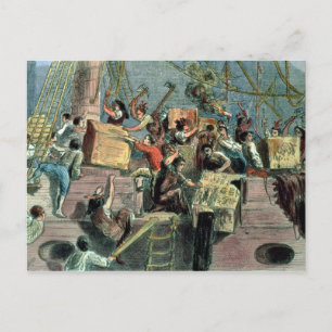 Carte Postale Boston Tea Party, 16 décembre 1773