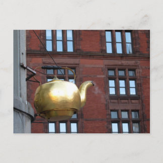 Carte Postale Boston Tea Pot