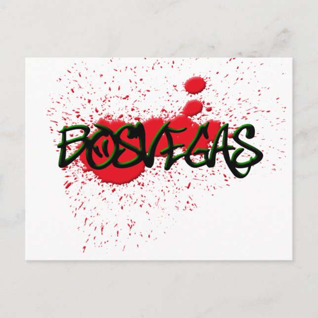 Carte Postale Bosvegas (Devant)