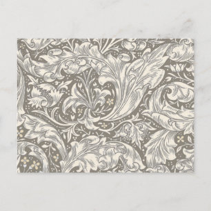 Carte Postale Bot floral à fleurs à boutons de William Morris Ba