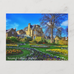Carte Postale Botanical Gardens, Sheffield