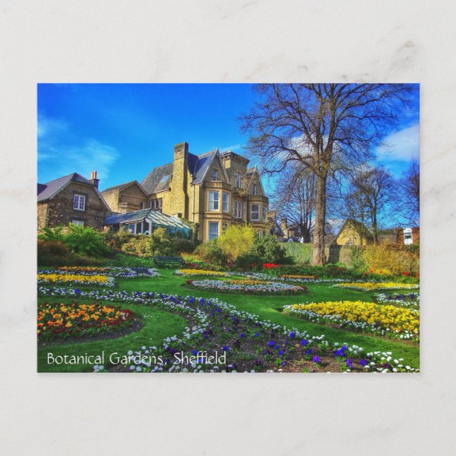 Carte Postale Botanical Gardens, Sheffield (Devant)
