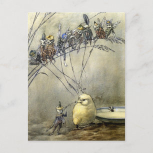 Carte Postale "Bother the Gnat" - ton bleu