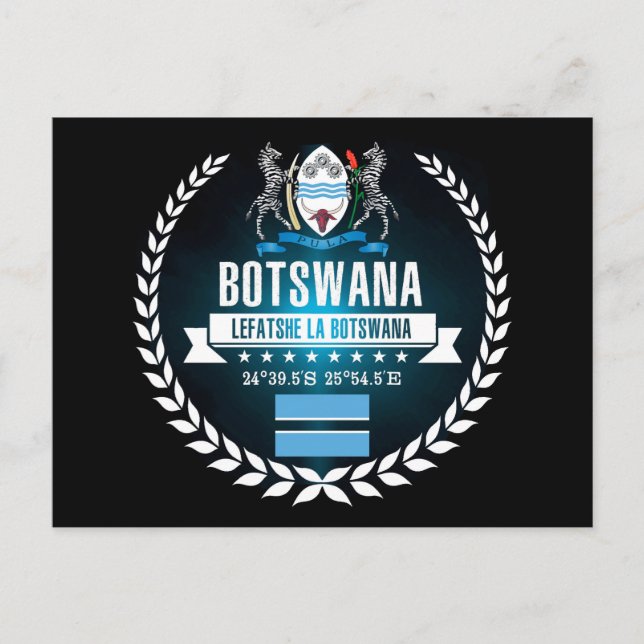 Carte Postale Botswana (Devant)