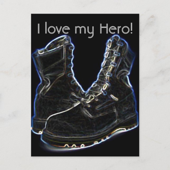 Carte Postale Bottes (Devant)