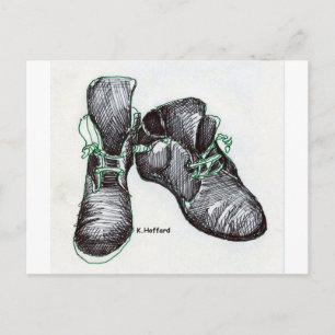 Carte Postale Bottes dansantes