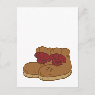 Carte Postale Bottes de randonnée