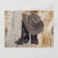 Bottes et Casquette de cowboy