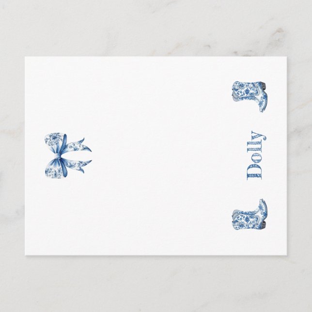 Carte Postale Bottes Propreté Sud (Devant)