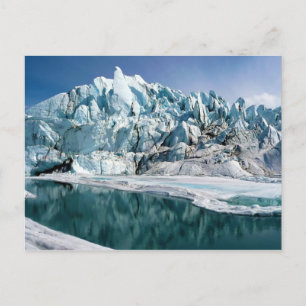 Carte Postale Bouche du glacier Matanuska en Alaska