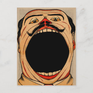 Carte Postale Bouche vintage