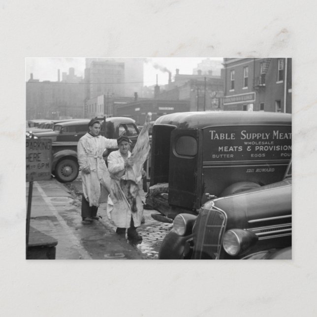 Carte Postale Boucher Boys, 1938 (Devant)