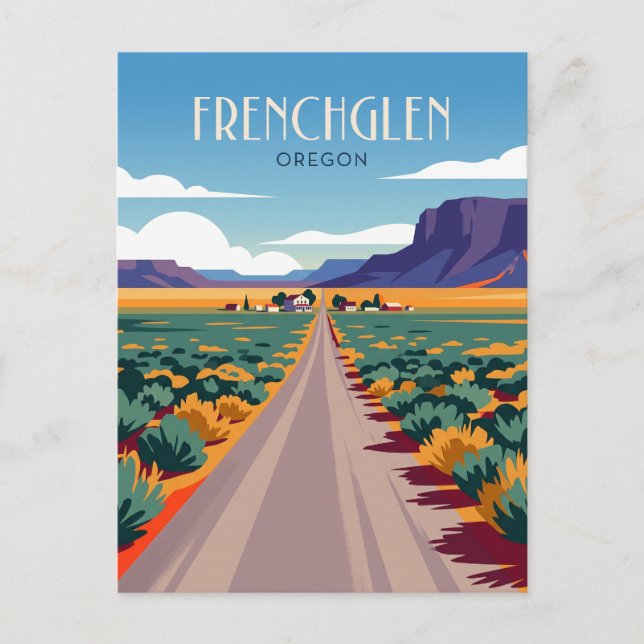 Carte Postale Boucle du Steens Mountain USA (Devant)