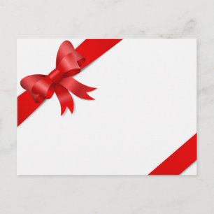 Carte Postale Boucle rouge